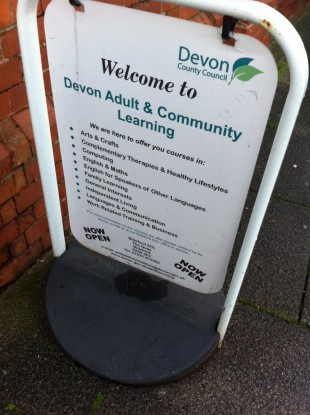 Sign of trusted organisation  - Devon County Council