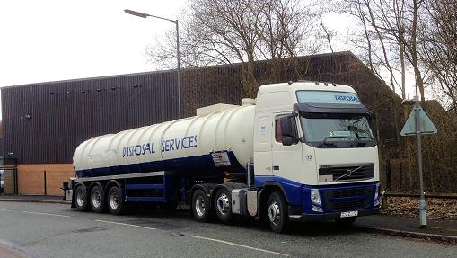 Photo of waste disposal lorry